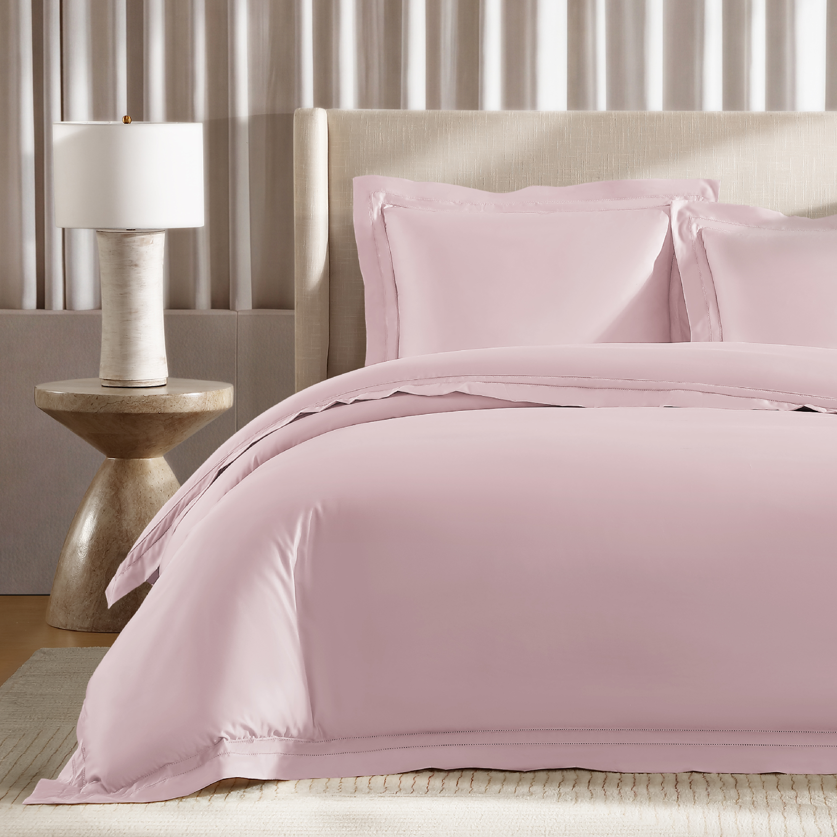 pure parima egyptian cotton yalda comforter pink