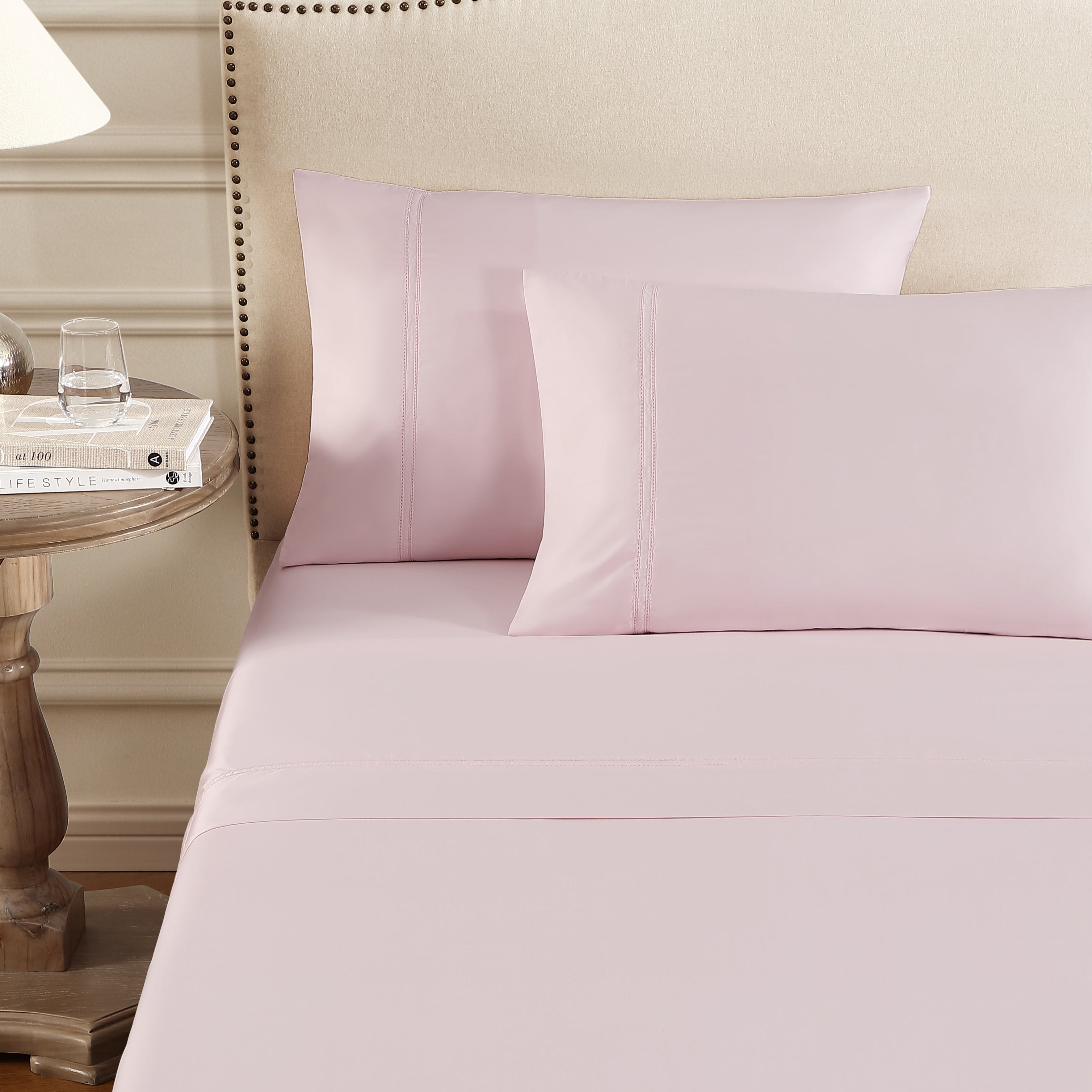 pure parima yalda sheet set pink