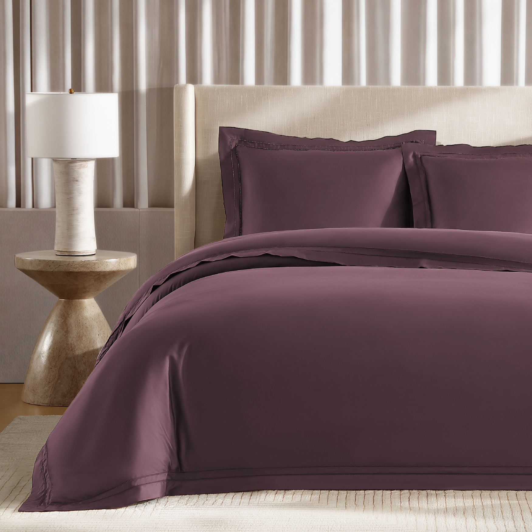 pure parima egyptian cotton yalda comforter raisin