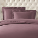 pure parima egyptian cotton yalda duvet cover raisin