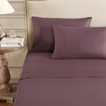 pure parima yalda sheet set raisin