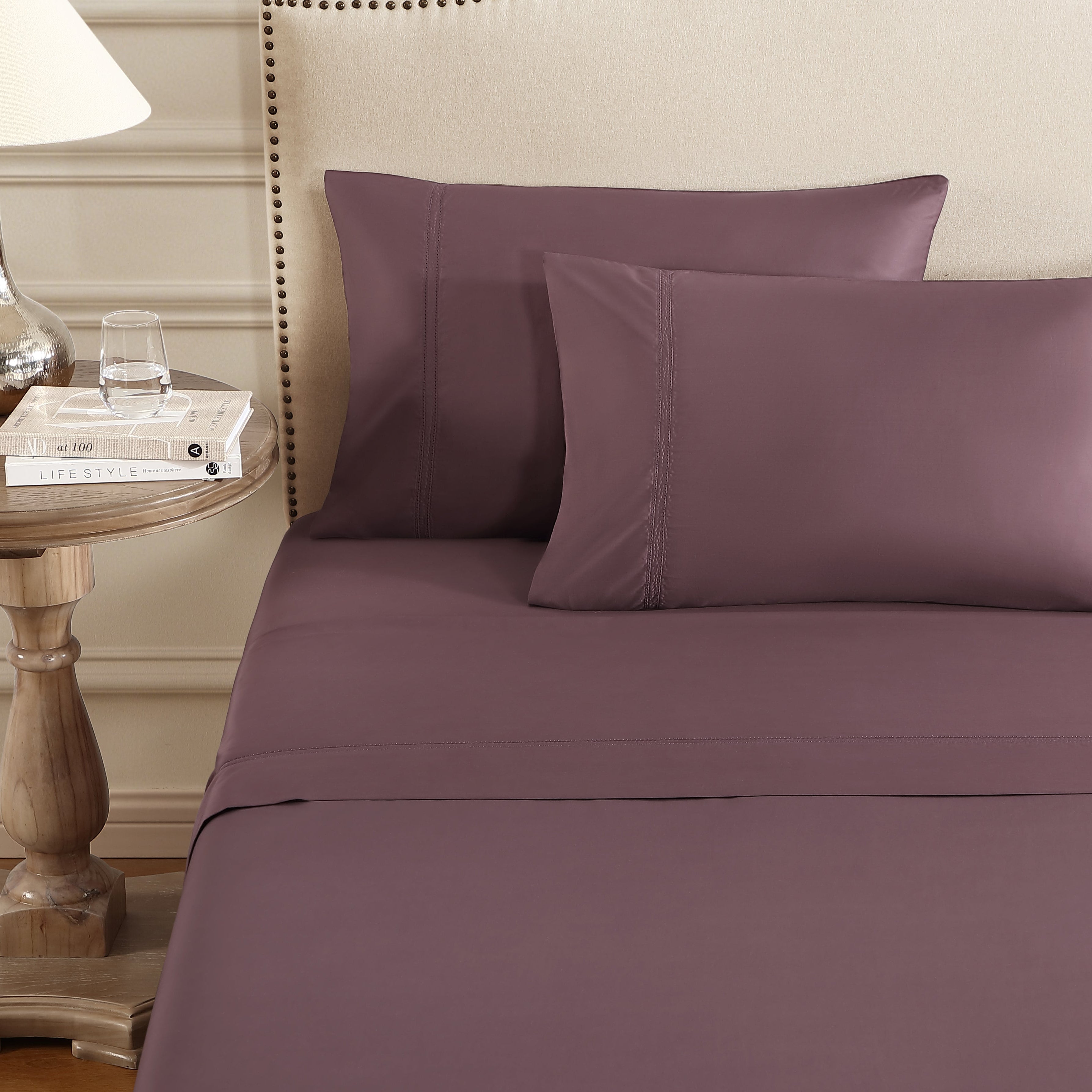 pure parima yalda sheet set raisin