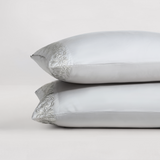 pure parima egyptian cotton ariane pillowcase grey