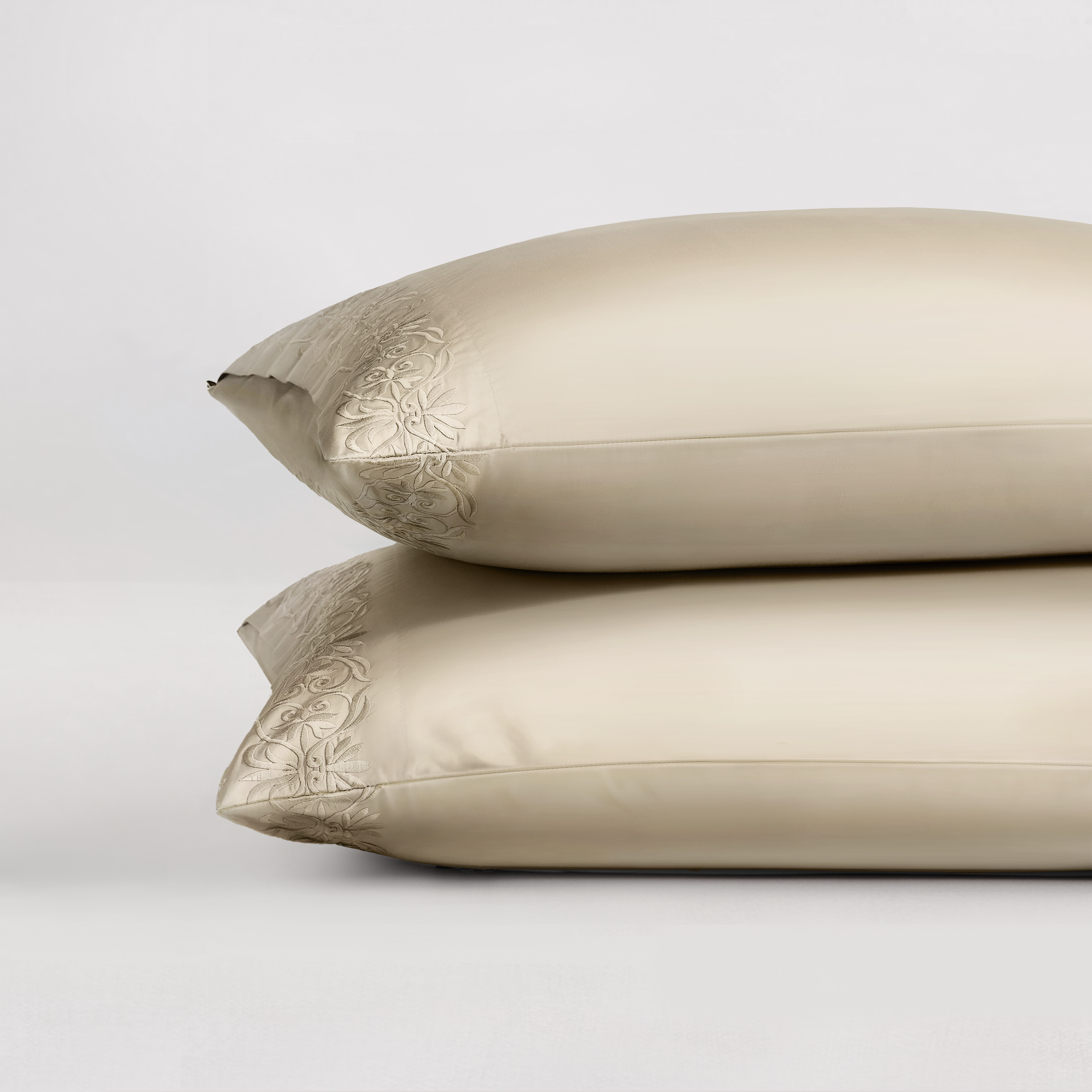 pure parima egyptian cotton ariane pillowcase tan