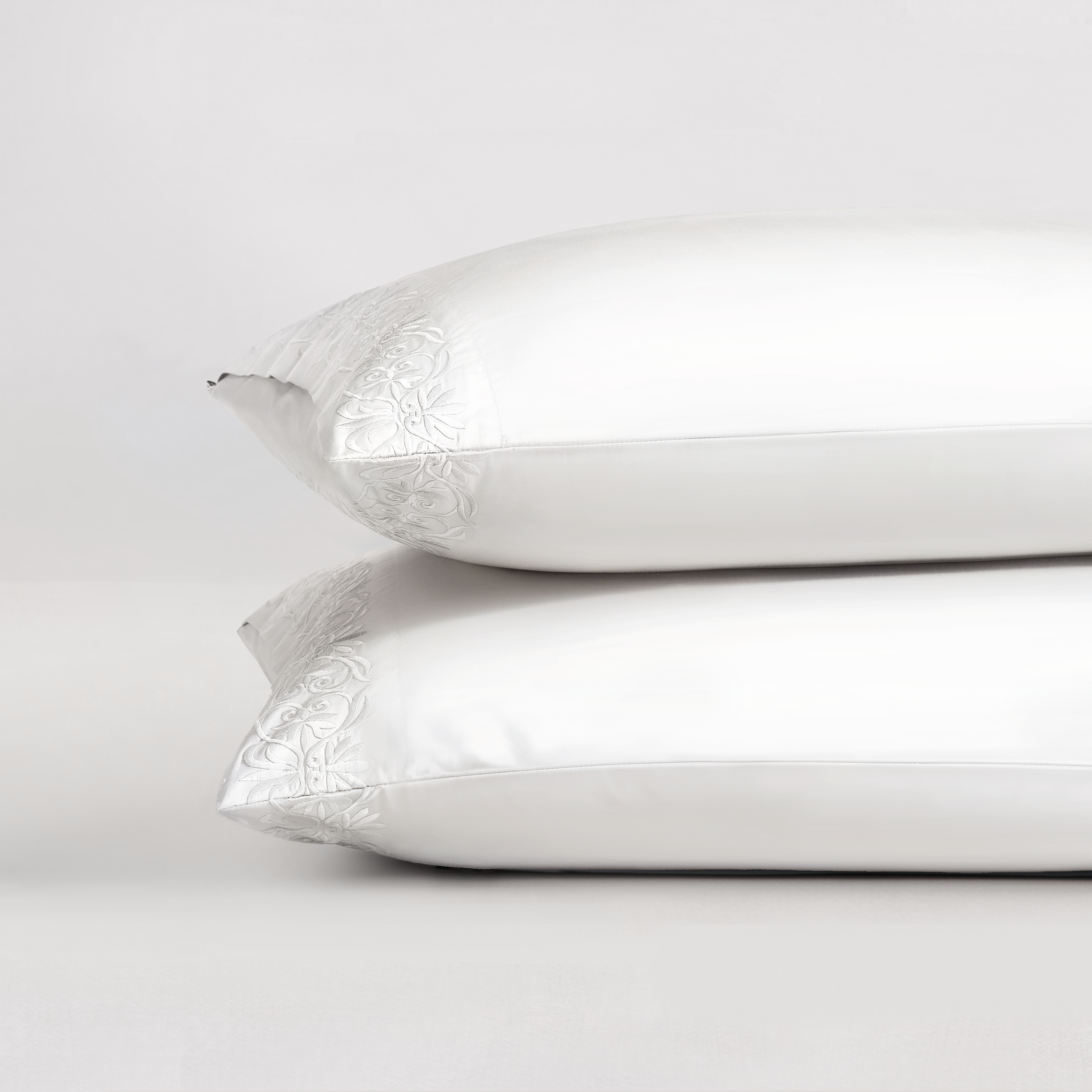 pure parima egyptian cotton ariane pillowcase white