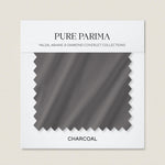 signature sateen swatch charcoal