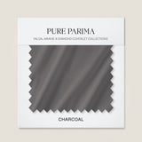 signature sateen swatch charcoal