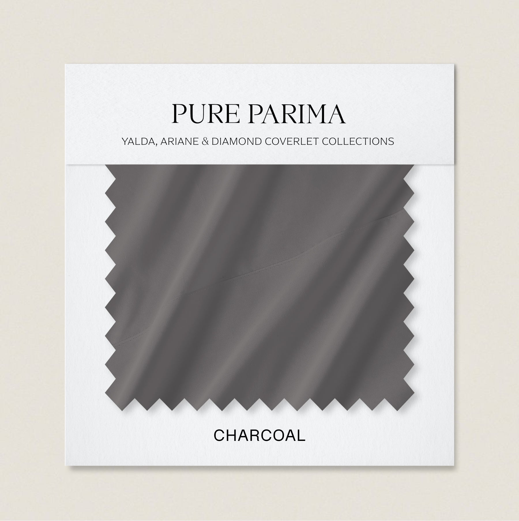signature sateen swatch charcoal