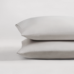 pure parima egyptian cotton european linen pillowcase set moon