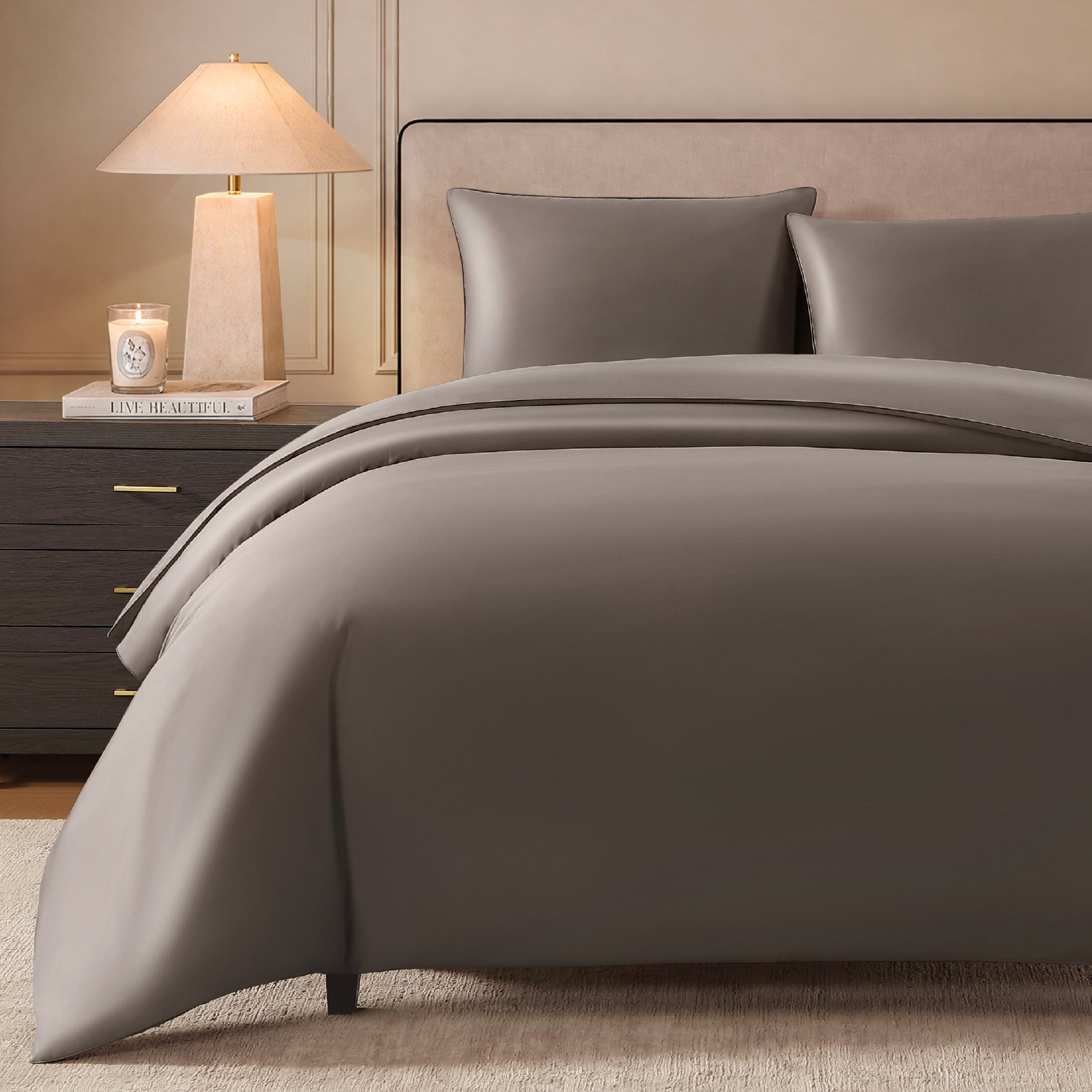 pure parima silken sateen tencel duvet cover devotion