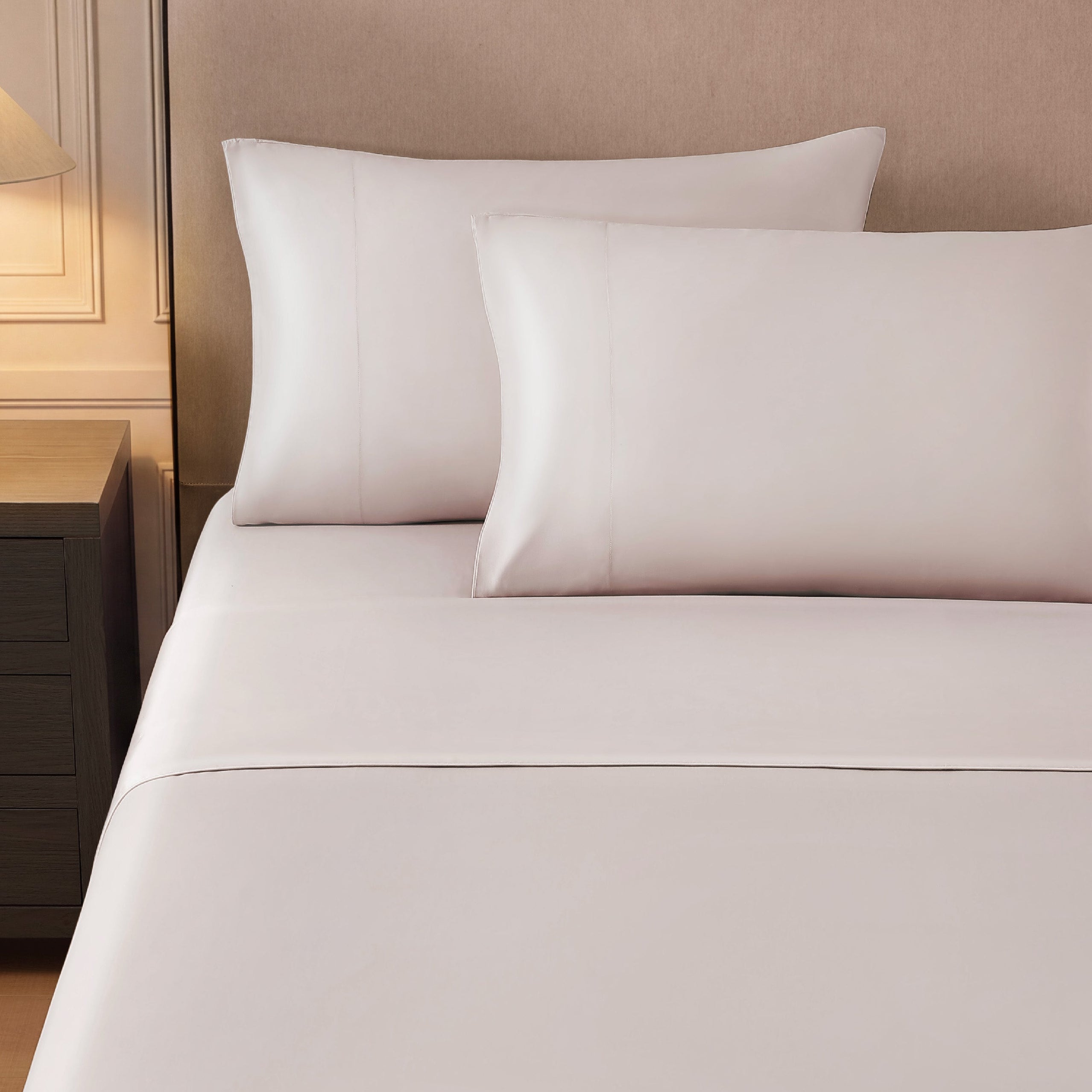 pure parima silken sateen tencel sheet set divine