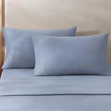 pure parima egyptian cotton european linen pillowcase set#color_dusk