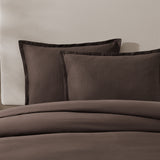 pure parima egyptian cotton european linen duvet cover set earth