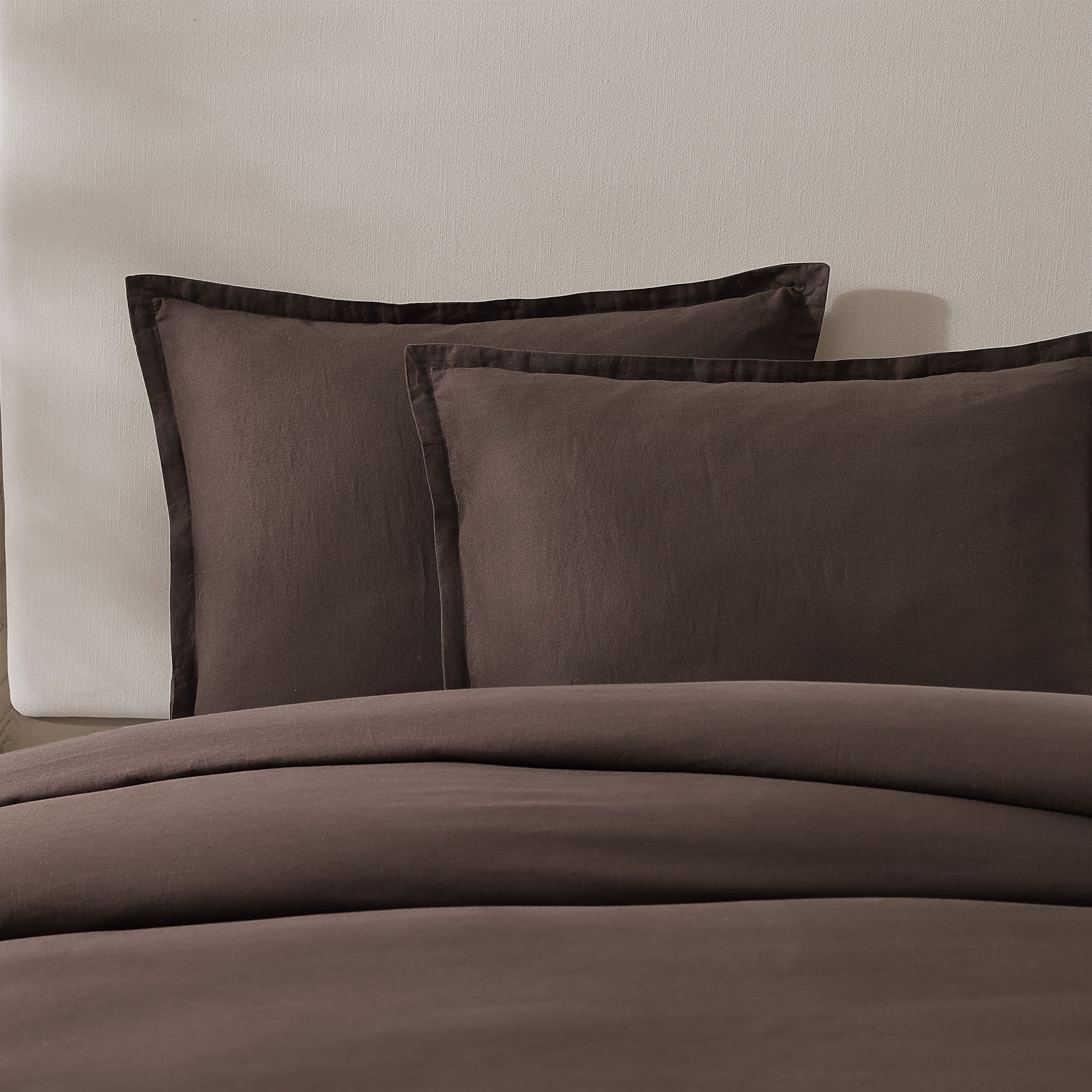 pure parima egyptian cotton european linen duvet cover set earth