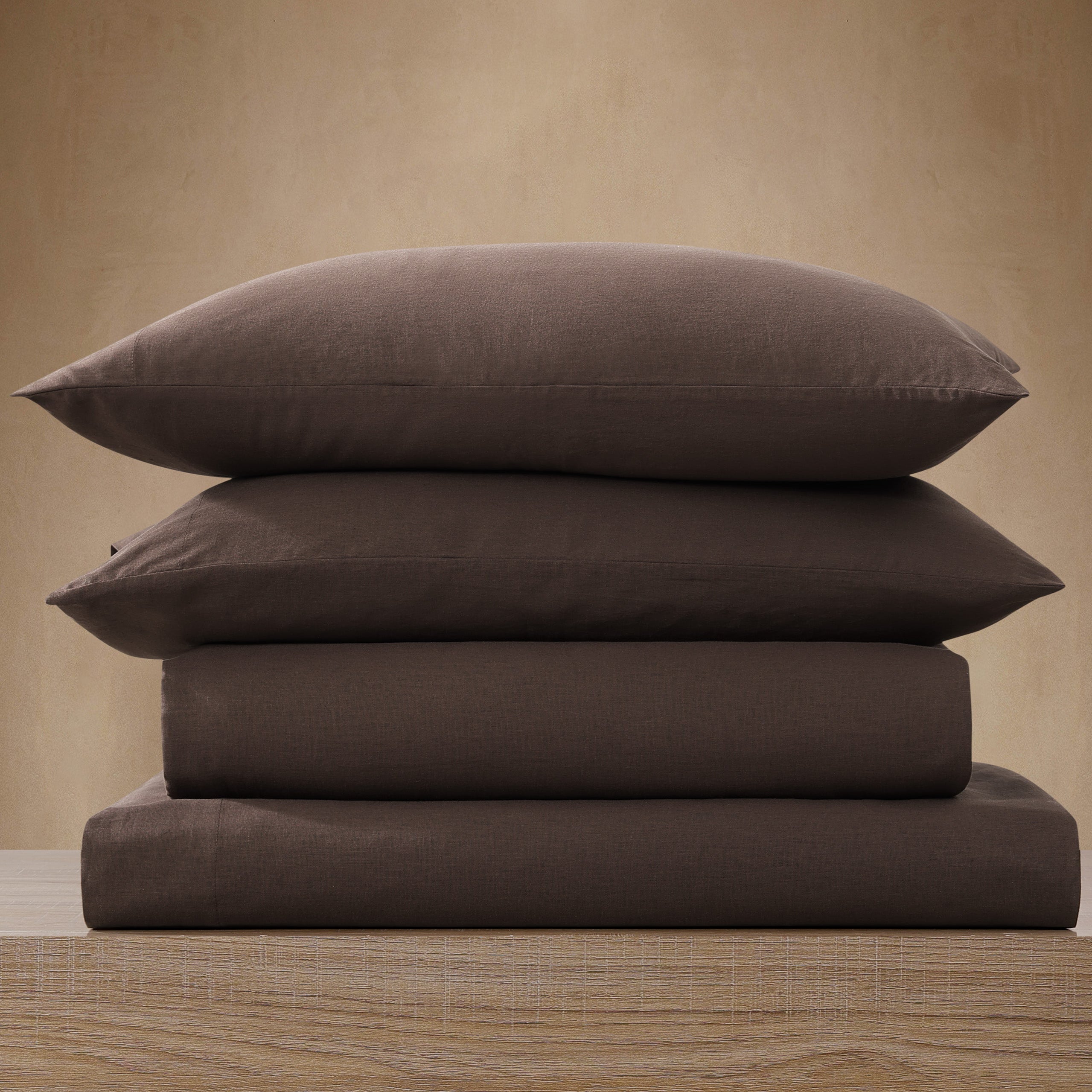pure parima egyptian cotton european linen earth stack