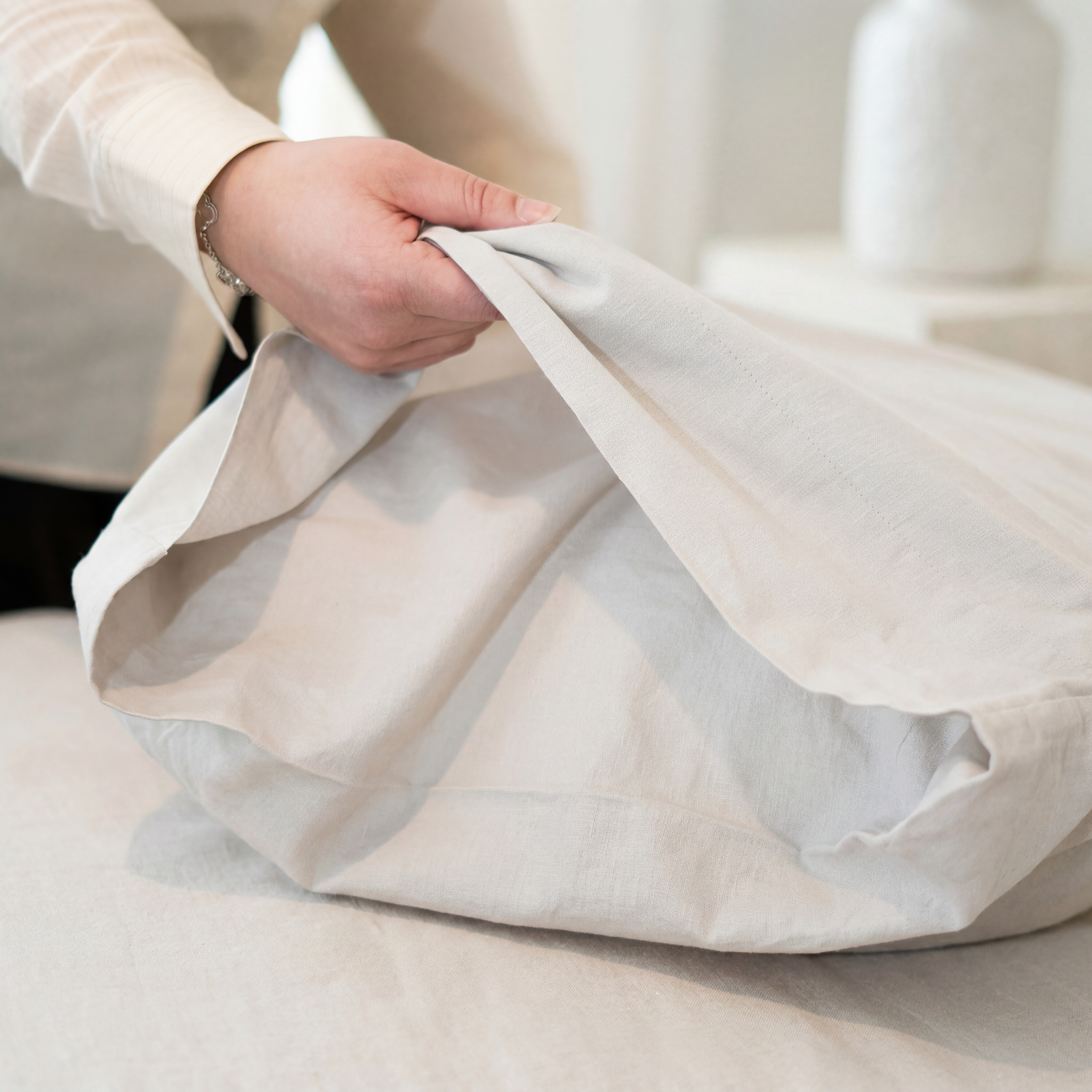 pure parima egyptian cotton pillowcase