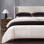 pure parima textured velvet duvet cover 