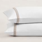 pure parima egyptian cotton triple luxe sateen pillowcase gold