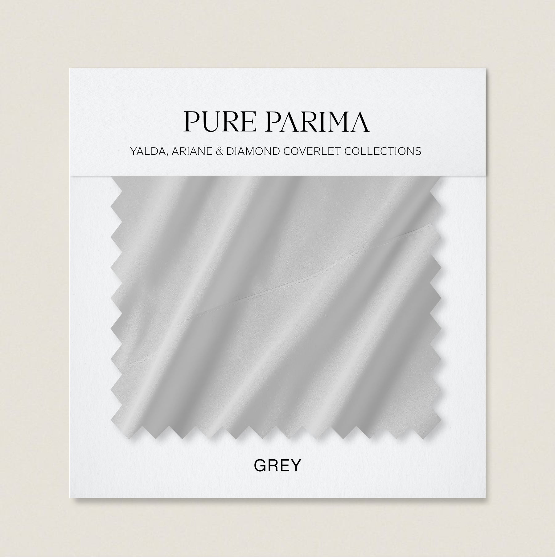 signature sateen swatch grey