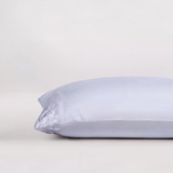 pure parima egyptian cotton ariane pillowcase single icy blue