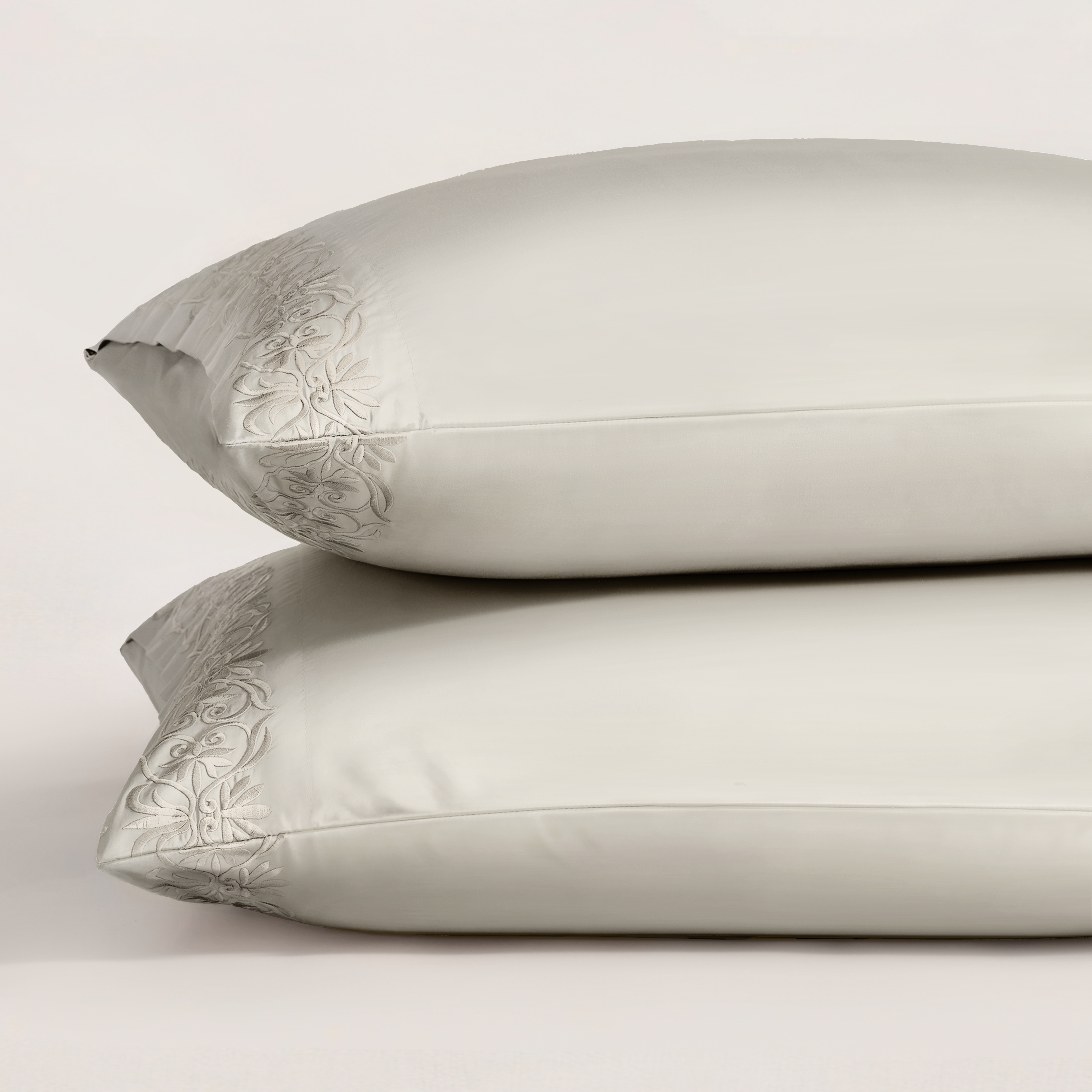 pure parima egyptian cotton pillowcase set ariane linen