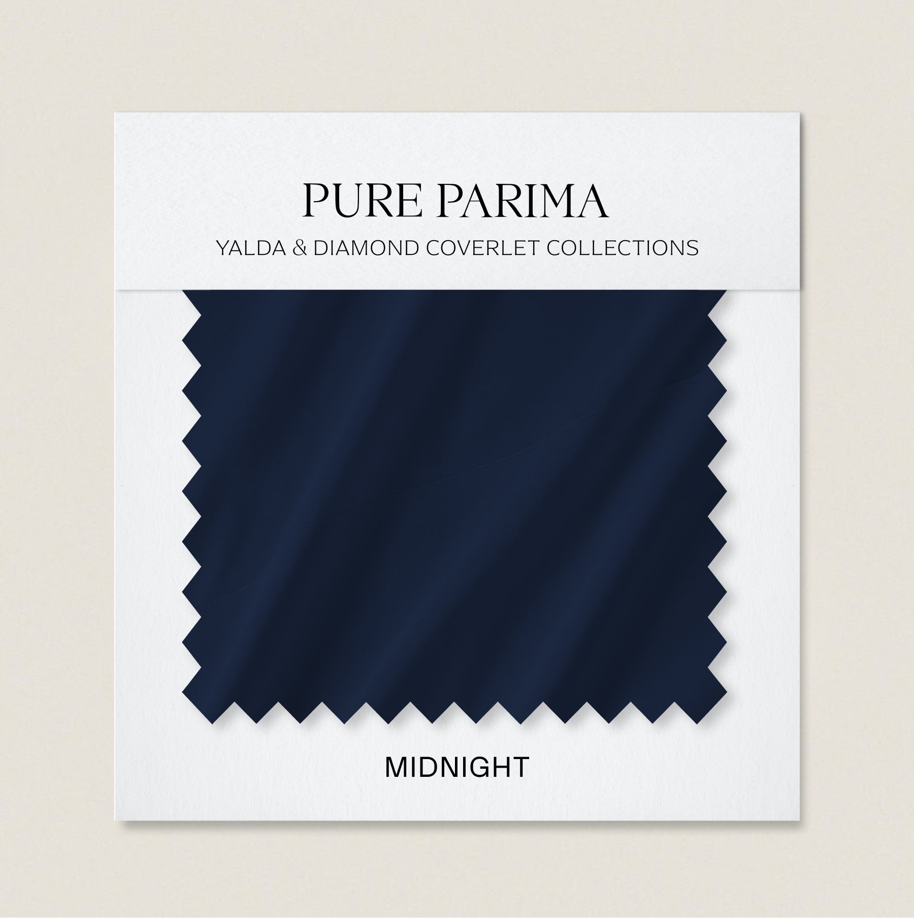 signature sateen swatch midnight