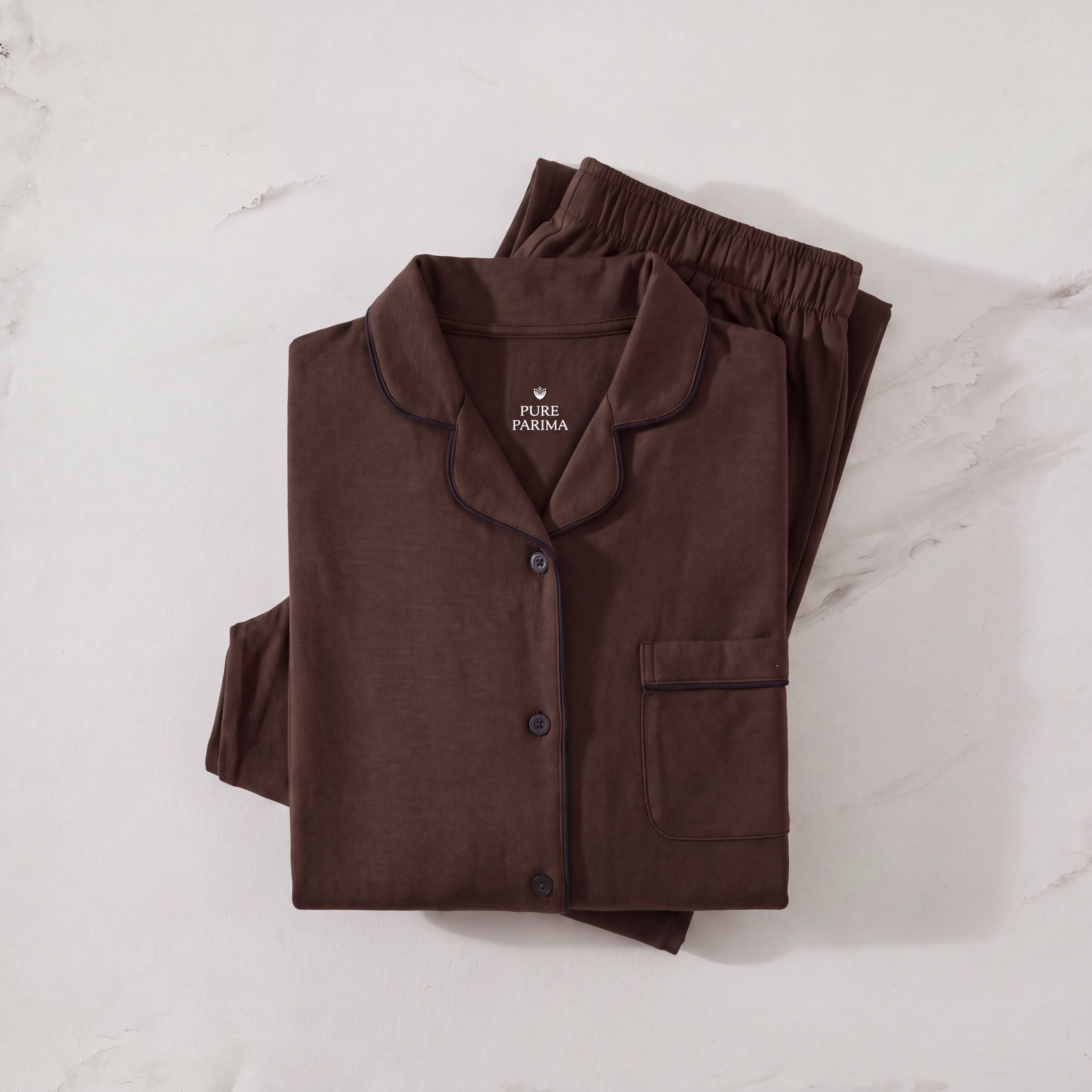 Soft-Knit Long Sleeve Pajama Set