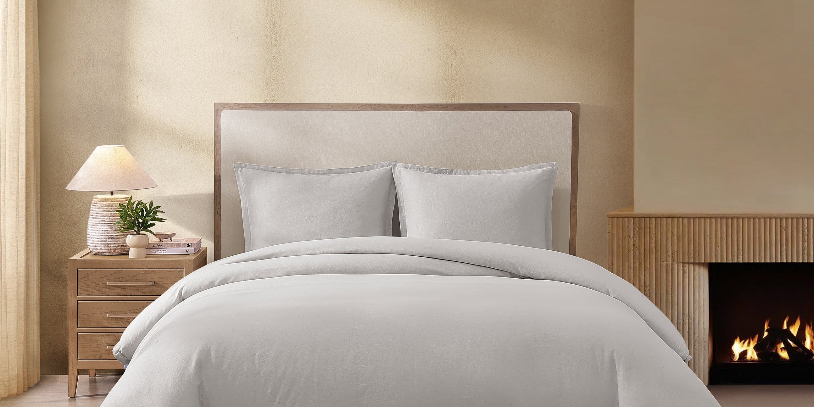 pure parima egyptian cotton european linen duvet cover set moon