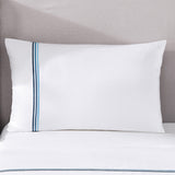 pure parima egyptian cotton triple luxe sateen pillowcase teal