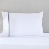 pure parima egyptian cotton triple luxe sateen pillowcase ocean