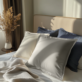 pure parima egyptian cotton percale euro sham#color_salt