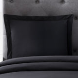 pure parima egyptian cotton ultra percale sham carbon