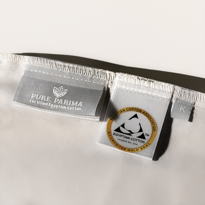 pure parima certification label