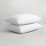 pure parima egyptian cotton percale pillow protectors