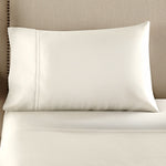 pure parima egyptian cotton yalda pillowcase ivory