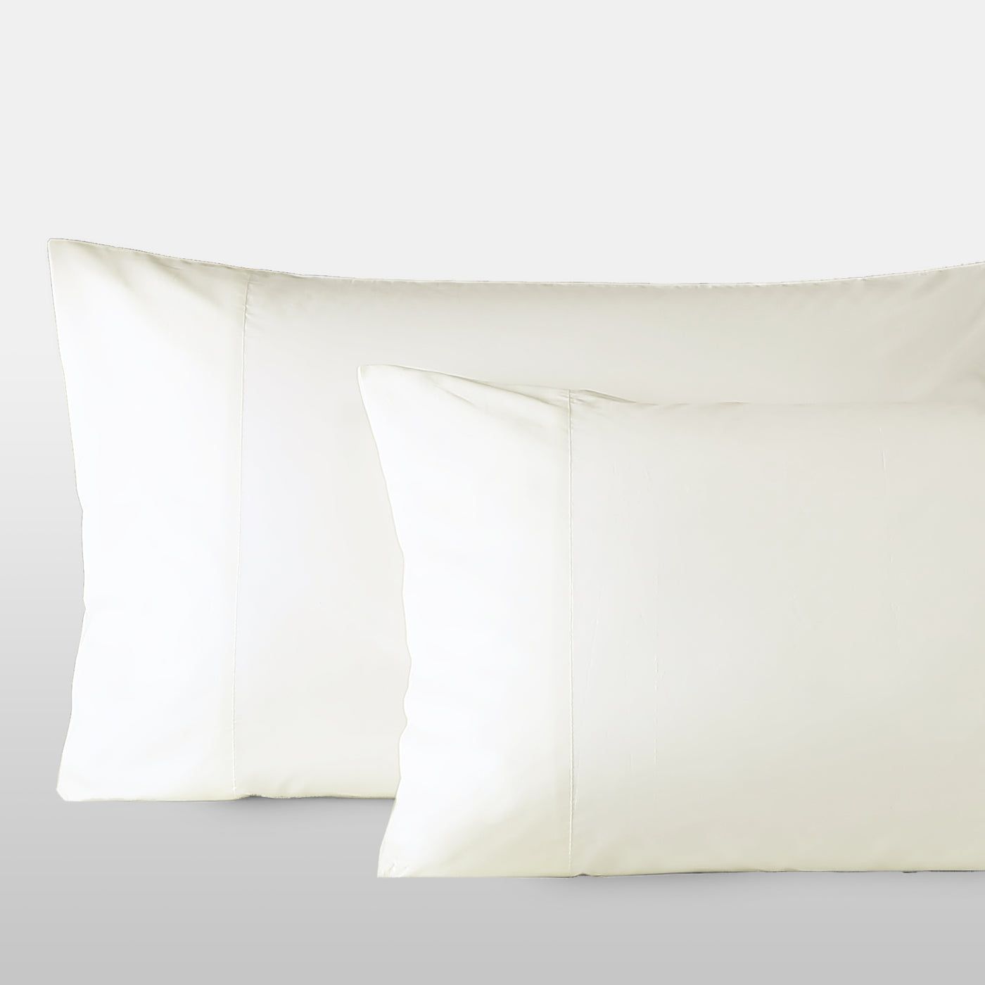 Pure Parima Egyptian Cotton Sheets Ultra Percale Pillowcase Set | Hotel Collection#color_bone