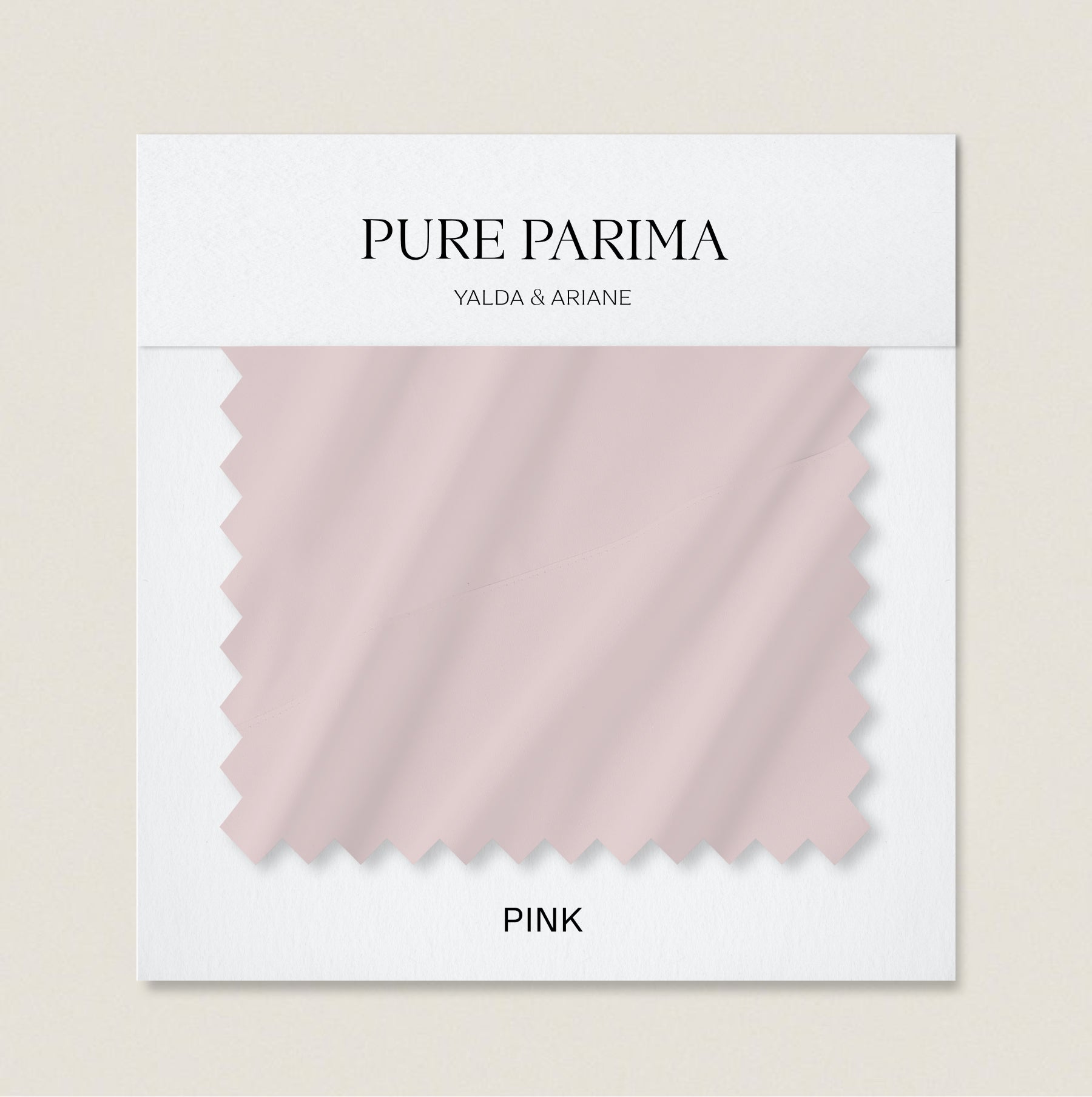 signature sateen swatch pink