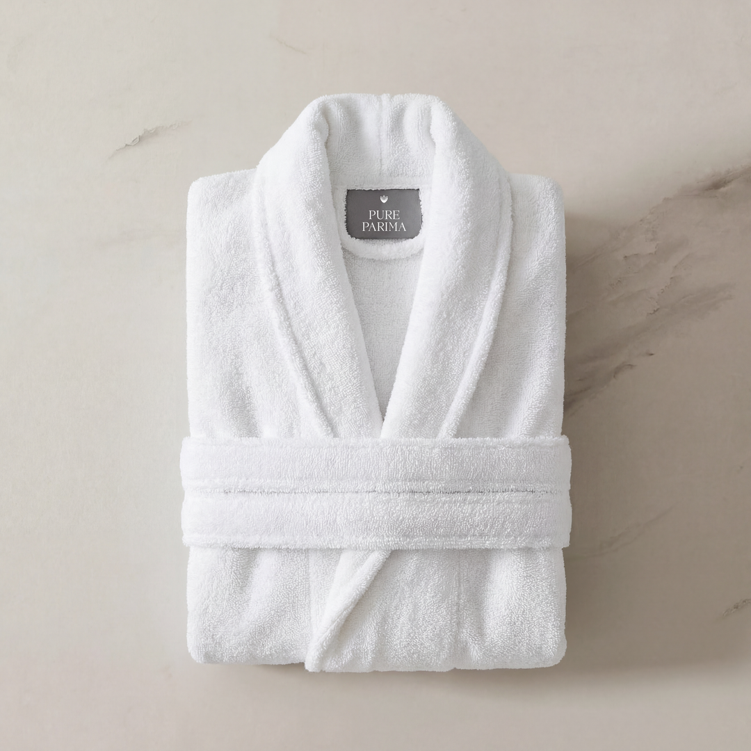 Egyptian Cotton Plush Robe, XL/XXL / Sand
