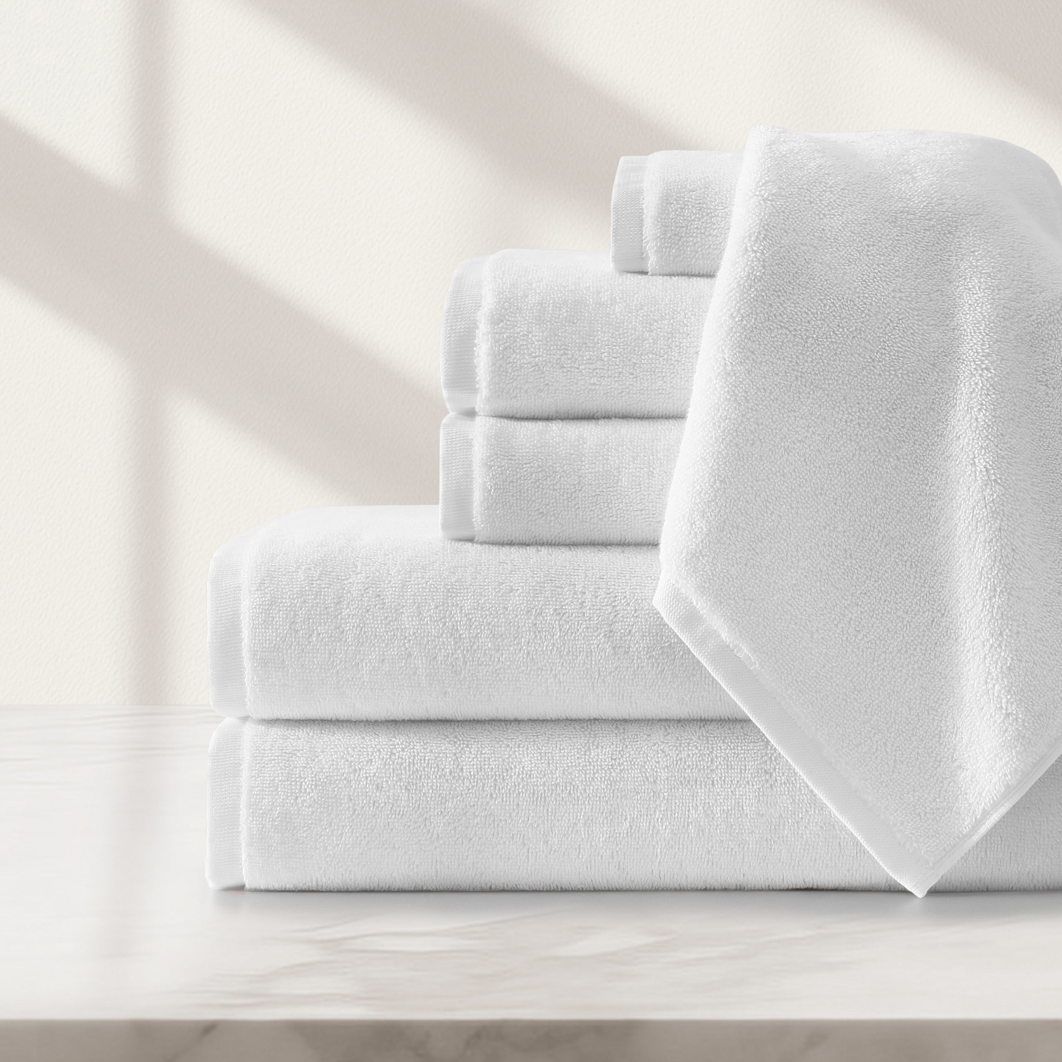 Egyptian Cotton Plush Towel Set