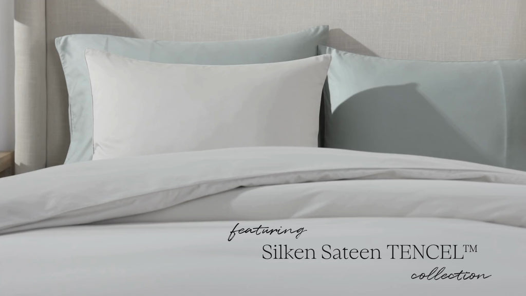 pure parima silken sateen sheet set