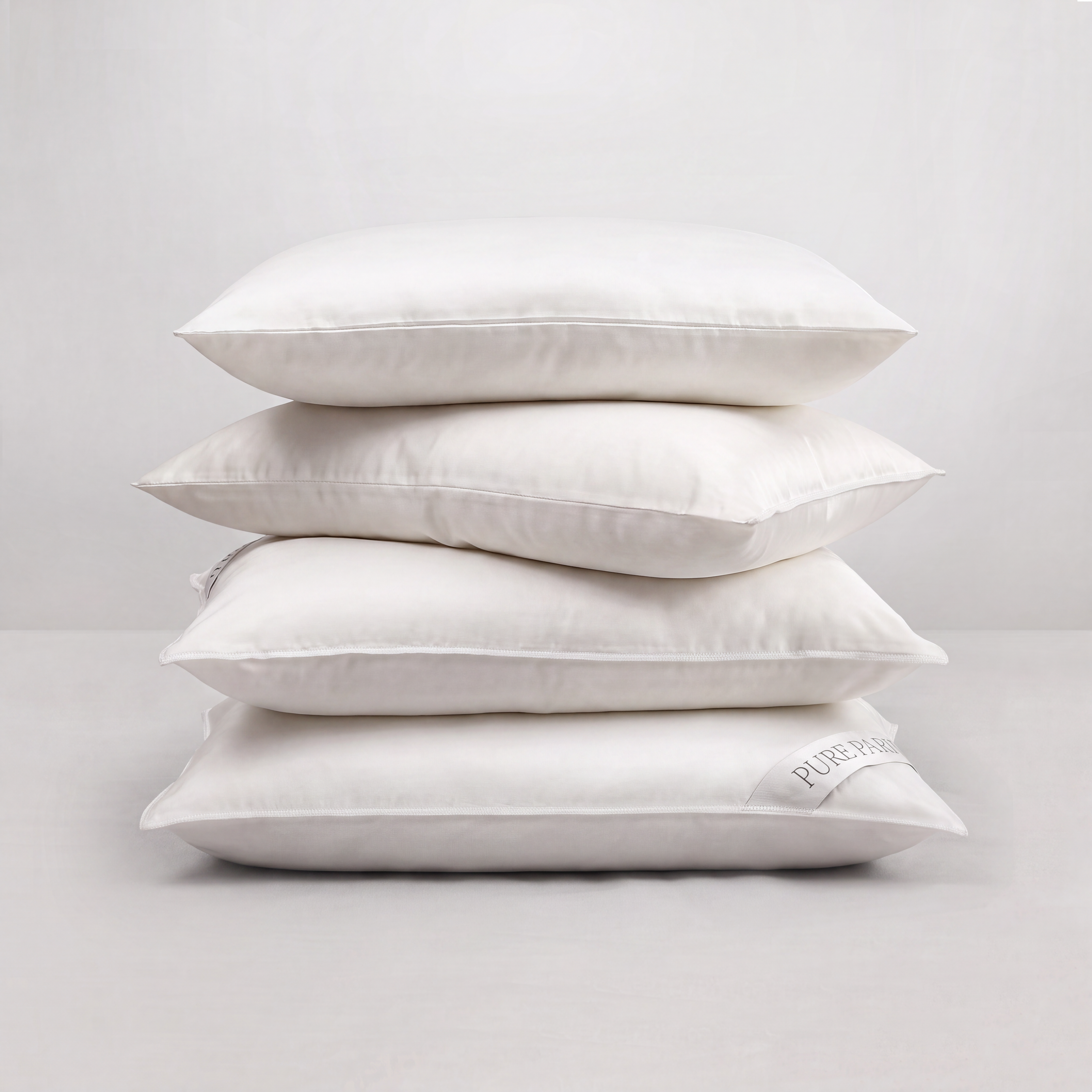 pure parima recycled down alternative pillows
