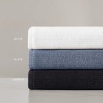pure parima egyptian cotton ribbed towels 