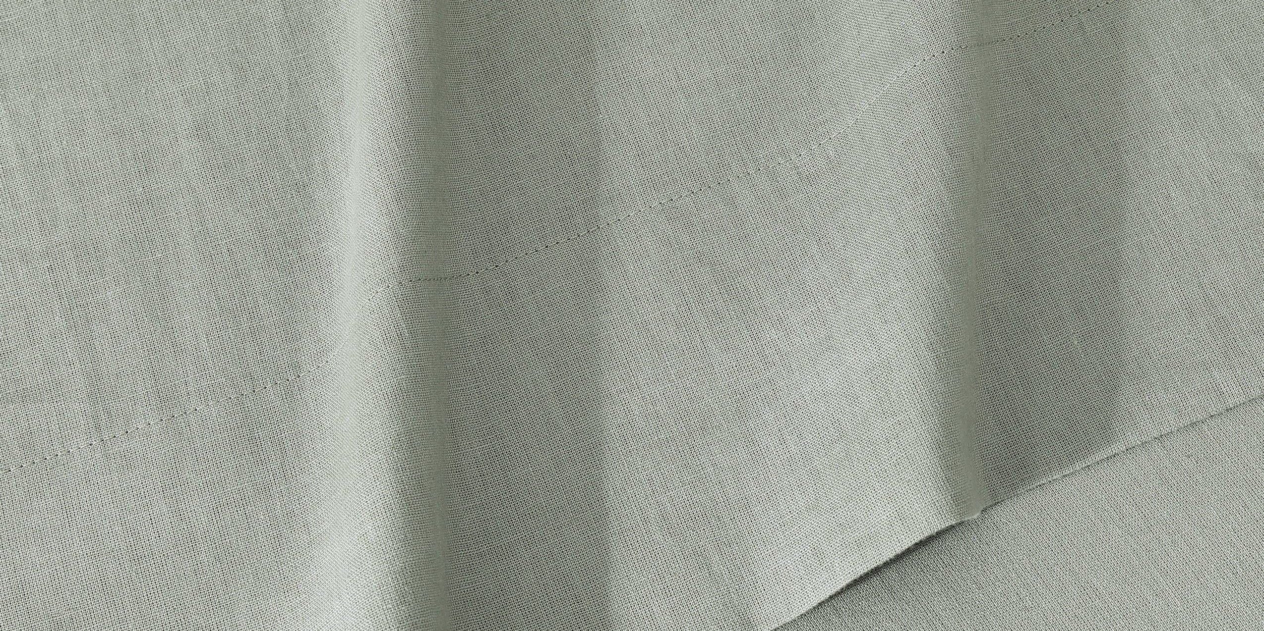 pure parima egyptian cotton european linen sheet set sage