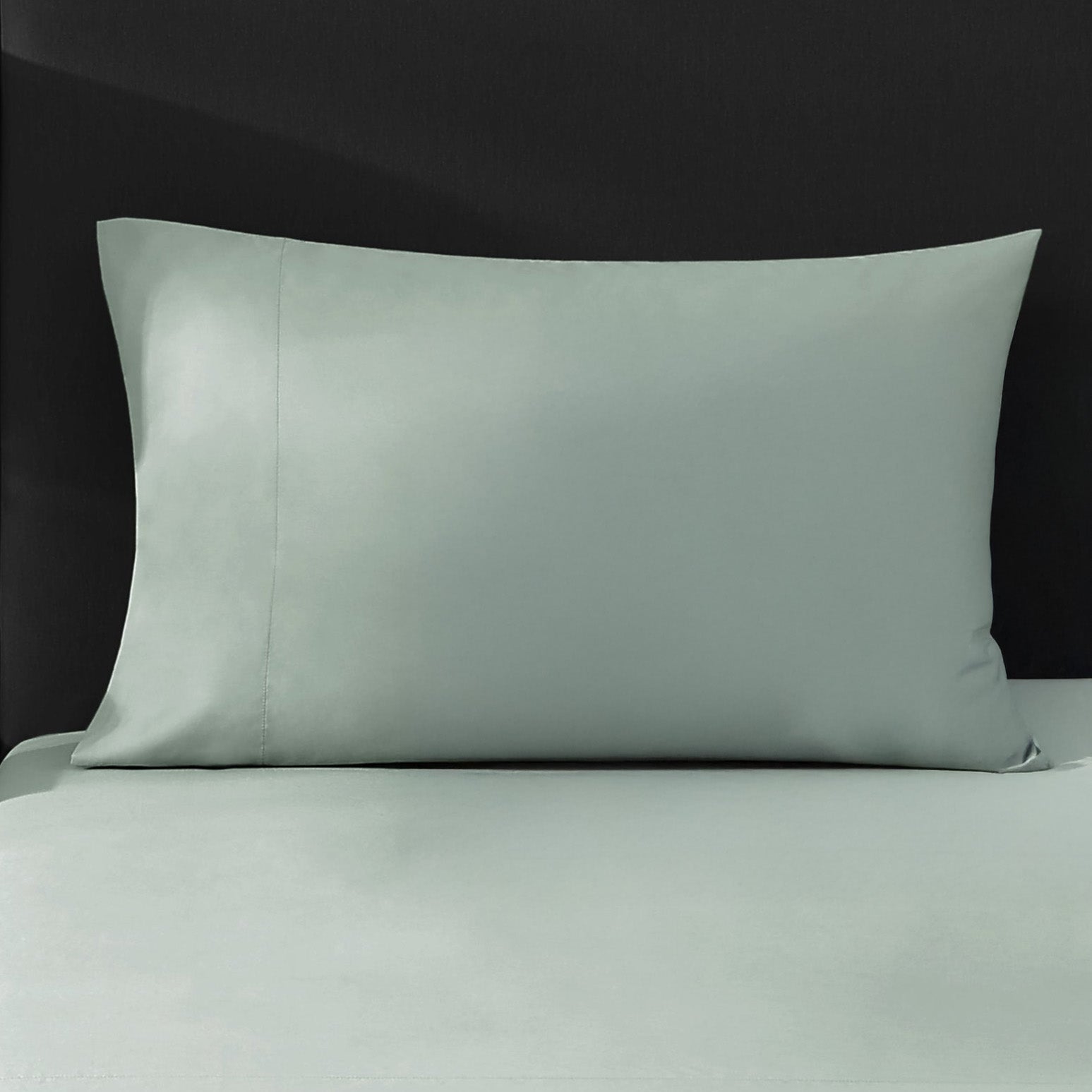 pure parima egyptian cotton ultra percale pillowcase salt