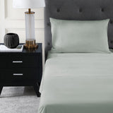 Pure Parima Egyptian Cotton Sheets Ultra Percale Sheet Set#color_salt
