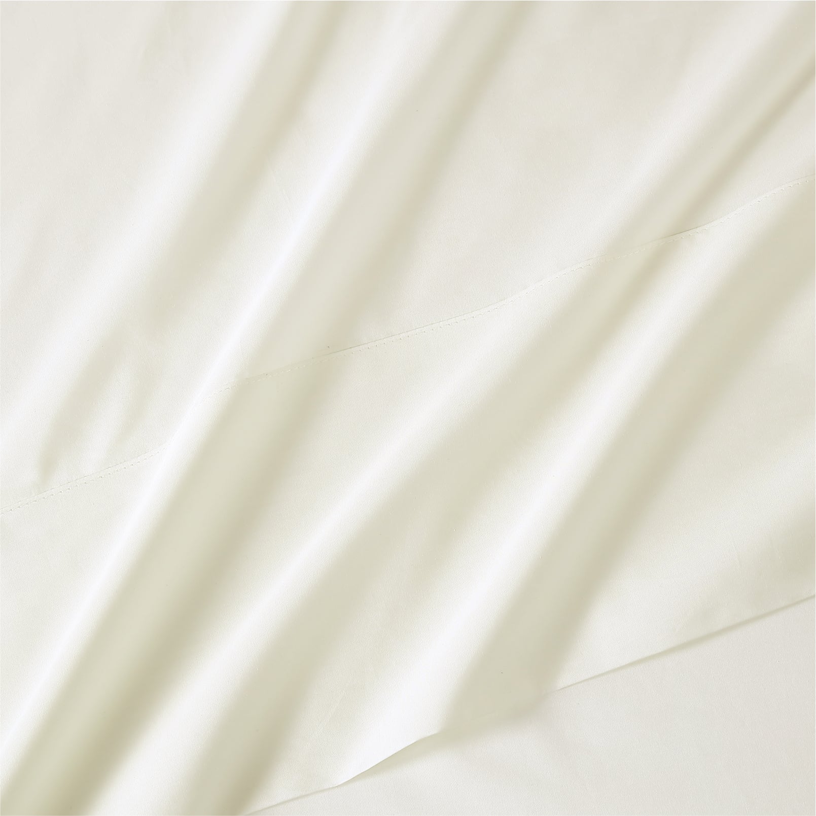 Pure Parima Egyptian Cotton Sheets Ultra Percale Sheet Set#color_bone
