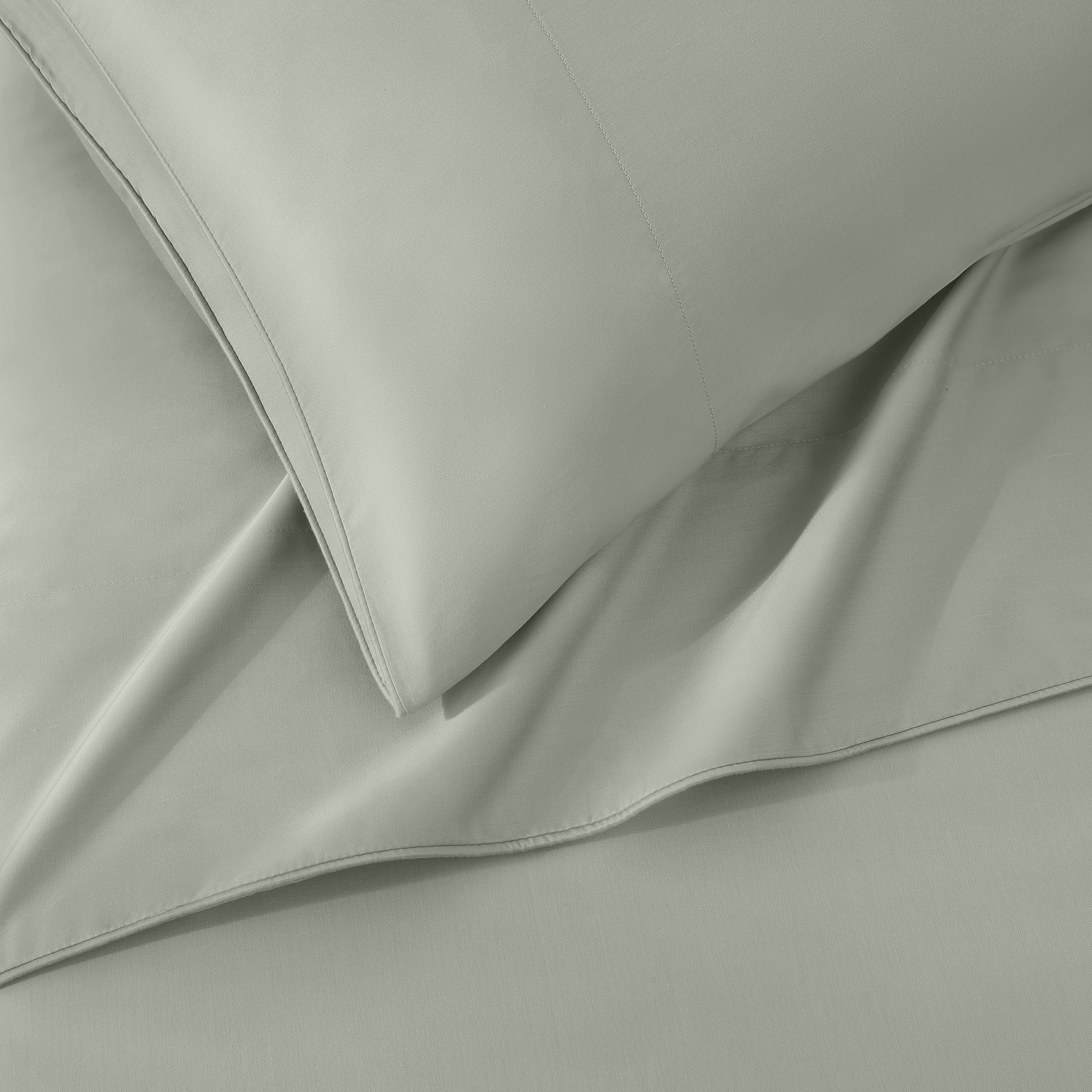Silken Sateen Sheet Set Pure Parima Tencel Egyptian Cotton Silk#color_mist