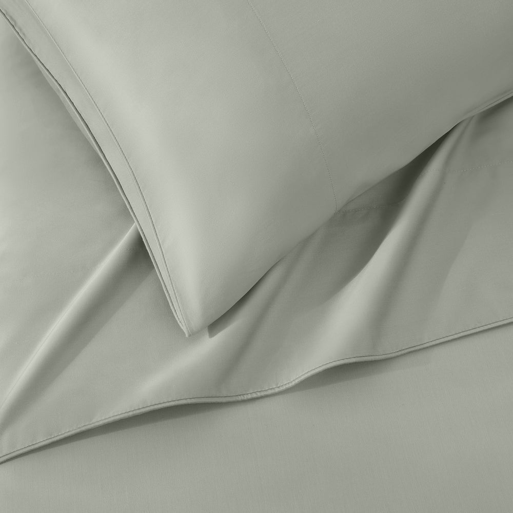 Silken Sateen Sheet Set Pure Parima Tencel Egyptian Cotton Silk#color_mist