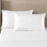 Silken Sateen Pillowcase Set Pure Parima Tencel Egyptian Cotton Silk#color_pearl