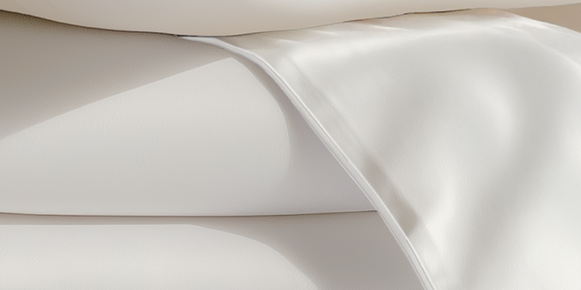 Four-piece long-staple cotton solid color set